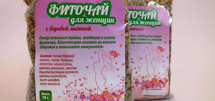 Фиточай для женщин с боровой маткой